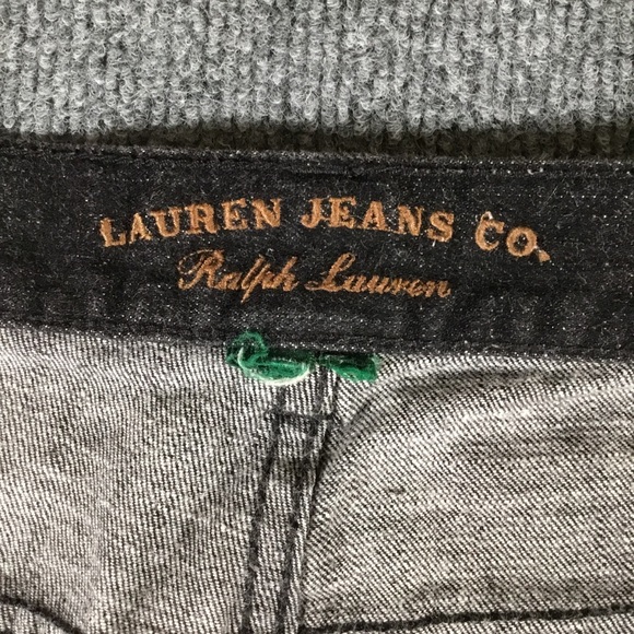Ralph Lauren black denim jeans vintage size 34x25 - Picture 3 of 7
